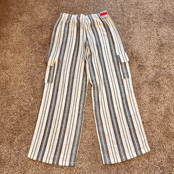Roxy, Linen Blend Cargo Pants, NWT, Size M - Picture 7 of 9